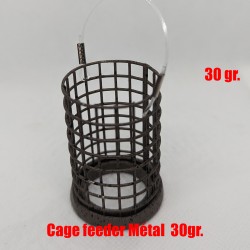 Cage Feeder - Metal - Noir - 20gr